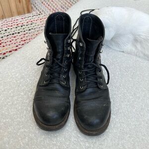 Red Wing Iron Ranger Black womens 8D / 37.5